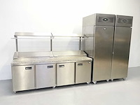 Foster - fps4gr/epro26bs - gekoelde tafel met koelkast en vriezer - afbeelding 1 van  3