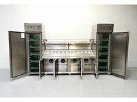 Foster - fps4gr/epro26bs - gekoelde tafel met koelkast en vriezer - afbeelding 2 van  2