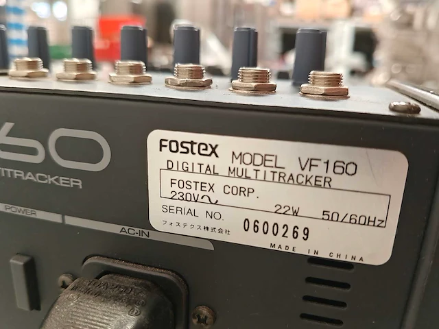 Fostex - vf-160 ex - fostex vf-160 ex digital multitracker - afbeelding 10 van  10