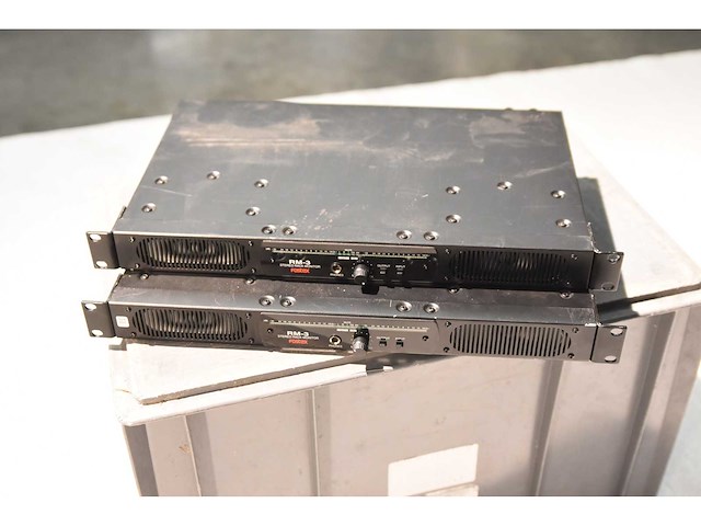 Fostex rm 3 stereo rack monitor - various audio (2x) - afbeelding 1 van  1