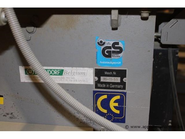 Fotmaatpaneelzaag altendorf f45 elmo, vv besturing elmo 3, sr ne 96-11-59 - afbeelding 7 van  8