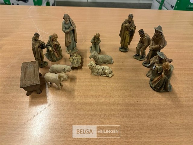 Foto album + houten kerstbeeldjes - afbeelding 3 van  5