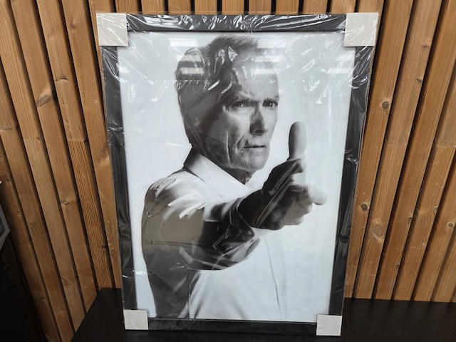 Foto in kader clint eastwood - afbeelding 1 van  3