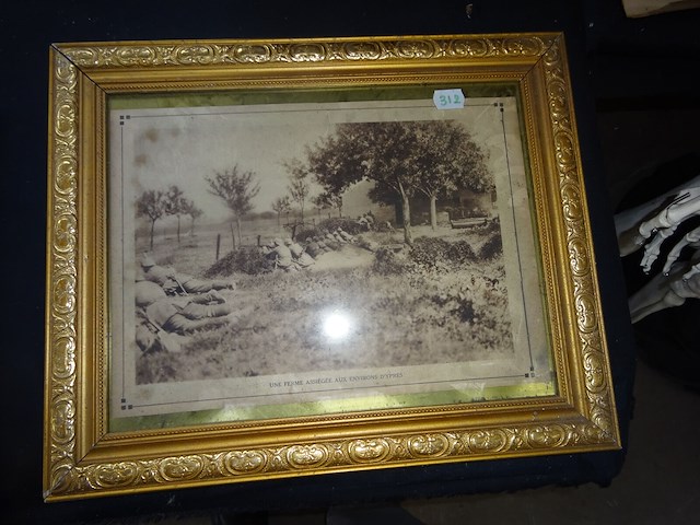 Foto kader wereldoorlog i ieper - afbeelding 1 van  1