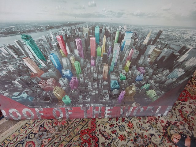 Foto roof of the world 138cmx103cm - afbeelding 1 van  2