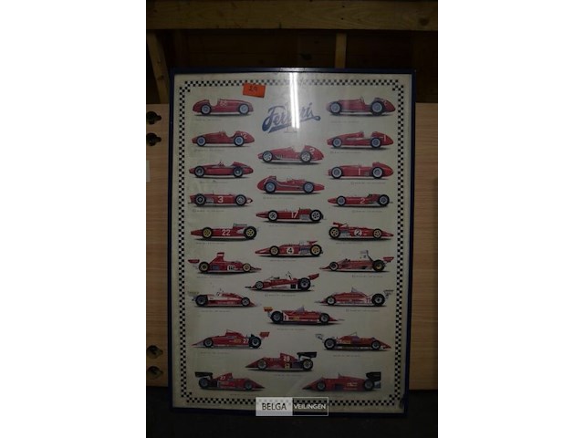 Fotokader ferrari - afbeelding 1 van  4