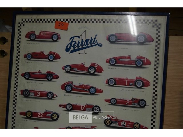 Fotokader ferrari - afbeelding 2 van  4