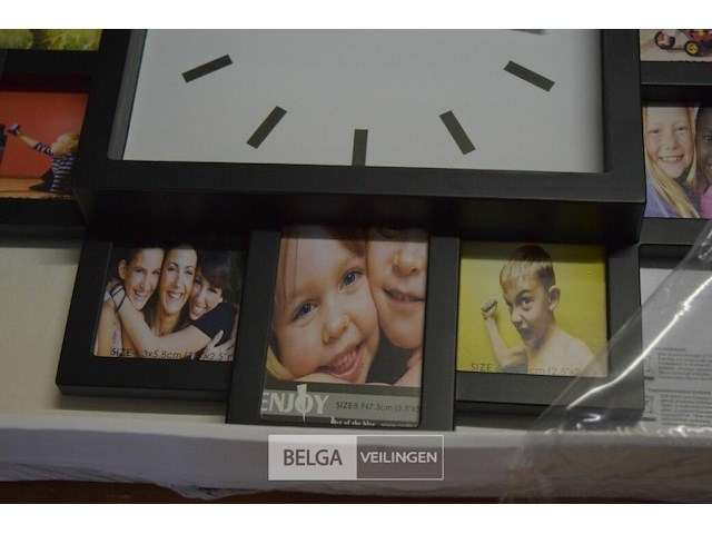 Fotokader met klok - afbeelding 3 van  3