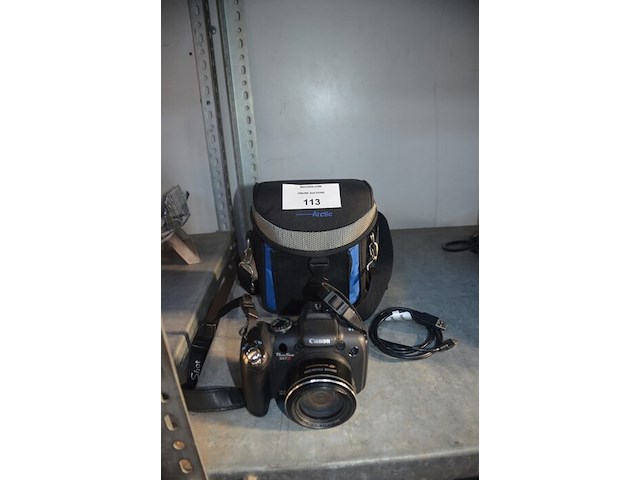 Fototoestel canon powershot sx1is pc1331 in draagtas - afbeelding 1 van  7