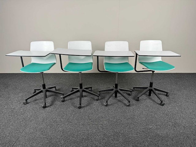 Four design - verrijdbare vergaderstoel met een tafeltje - vergaderstoel (12x) - afbeelding 1 van  7