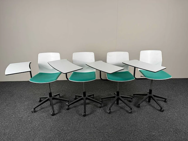 Four design - verrijdbare vergaderstoel met een tafeltje - vergaderstoel (12x) - afbeelding 2 van  7