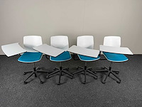 Four design - verrijdbare vergaderstoel met een tafeltje - vergaderstoel (4x) - afbeelding 2 van  8