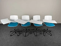 Four design - verrijdbare vergaderstoel met een tafeltje - vergaderstoel (4x) - afbeelding 2 van  8