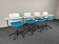 Four design - verrijdbare vergaderstoel met een tafeltje - vergaderstoel (4x) - afbeelding 5 van  8