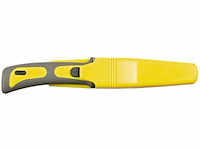 Fox outdoor duikersmes met rubberen handvat en abs schede - afbeelding 2 van  2