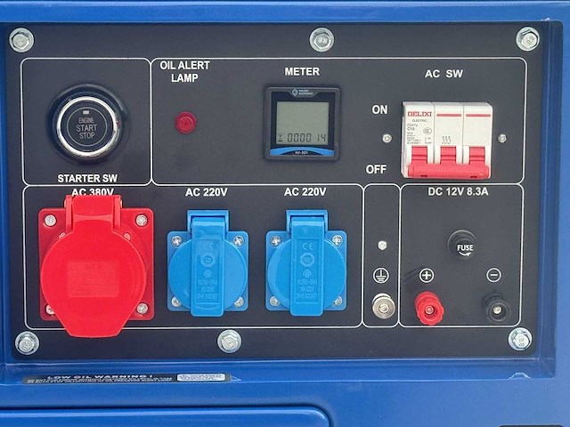 Fpower fp8500 diesel stroomgenerator - afbeelding 7 van  7