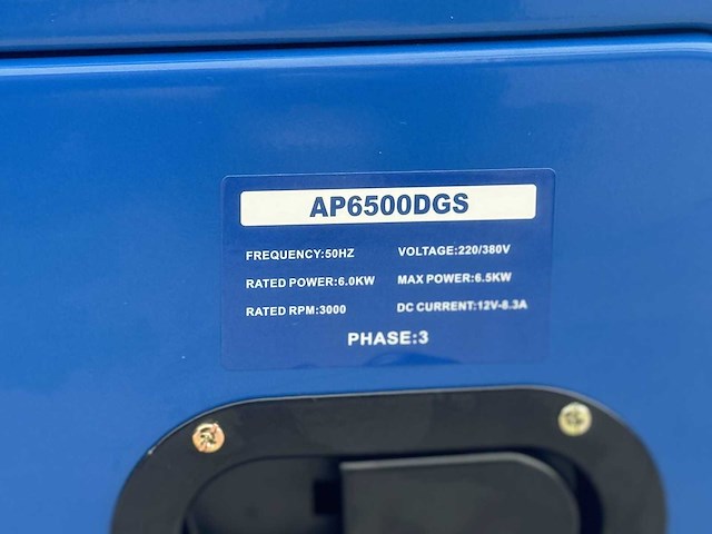 Fpower fp8500 diesel stroomgenerator - afbeelding 6 van  7
