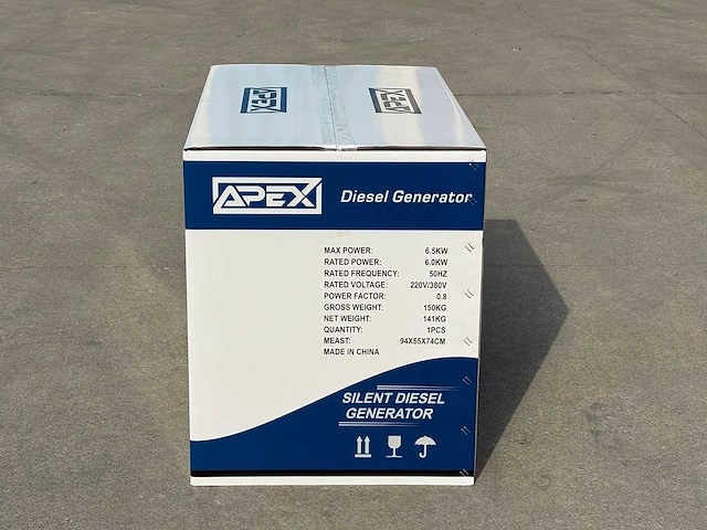 Fpower fp8500 diesel stroomgenerator - afbeelding 3 van  7