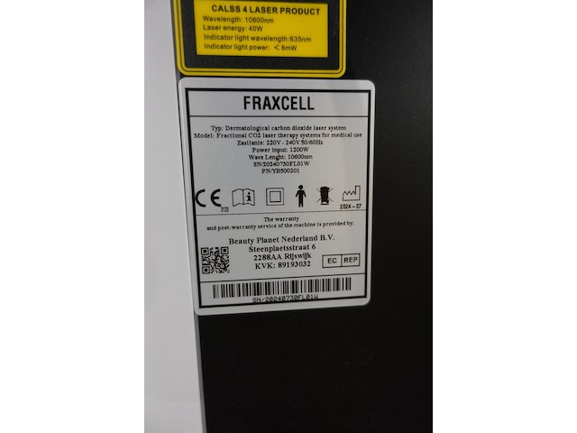 Fractionele co2-laser fraxcell - afbeelding 7 van  8