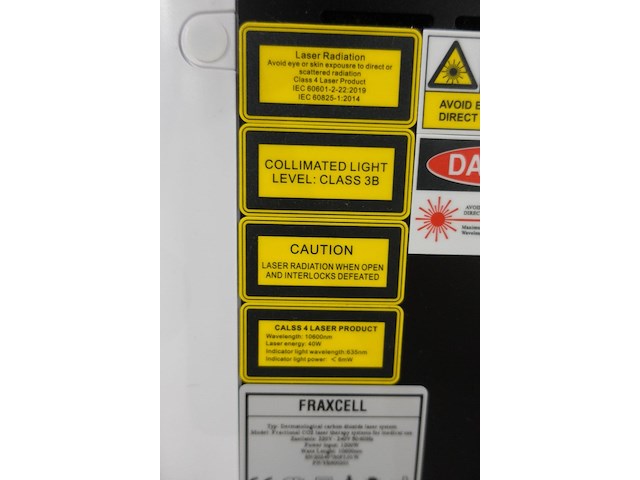 Fractionele co2-laser fraxcell - afbeelding 8 van  8
