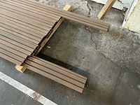 Frake thermo 25x129 hardhout - afbeelding 6 van  7