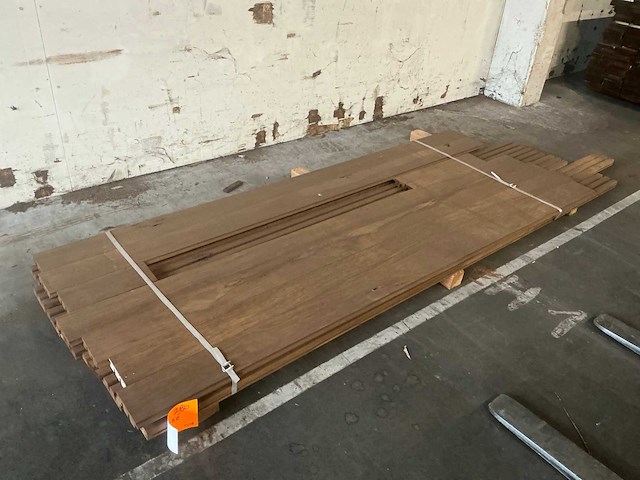 Frake thermo 34x140 hardhout - afbeelding 1 van  4