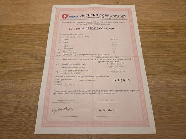 Frame dax jincheng 2006 - afbeelding 2 van  11