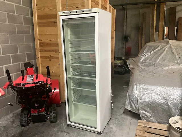 Frame ebm550815 framec – 560 l professionele glazen vriezer – grote capaciteit & xxl presentatie - afbeelding 1 van  6
