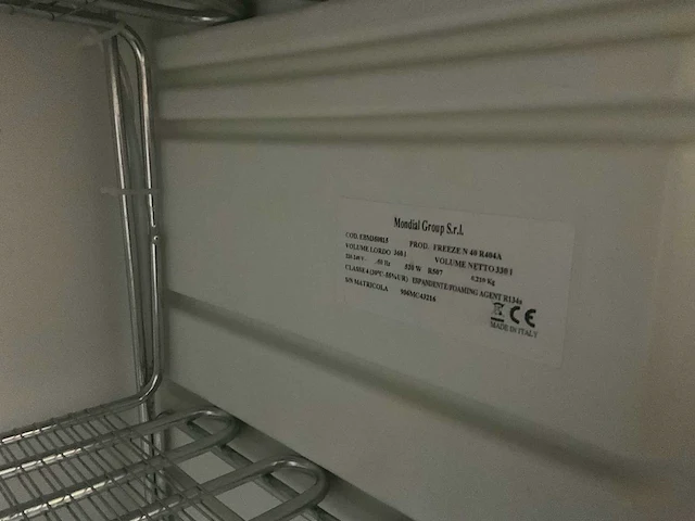 Frame ebm550815 framec – 560 l professionele glazen vriezer – grote capaciteit & xxl presentatie - afbeelding 6 van  6