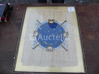 Frame met gecertificeerd papyrus (010871-005) - afbeelding 2 van  3