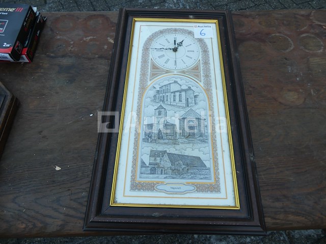 Frame met klok - afbeelding 1 van  3