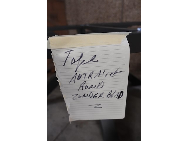 Frame voor ronde tafel - afbeelding 3 van  4