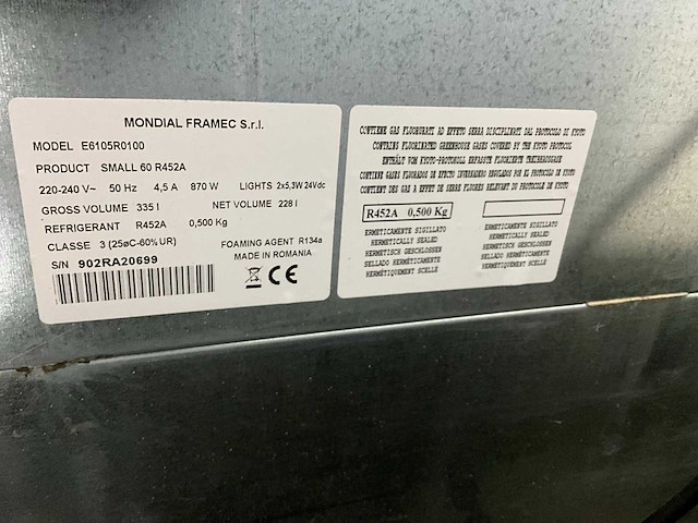 Framec small 60 r452a wandkoeling - afbeelding 2 van  10