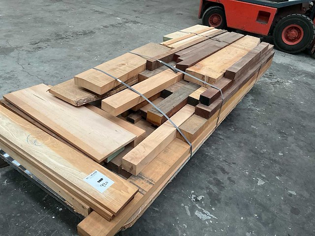 Framire-ramin partij massief hout - afbeelding 3 van  3