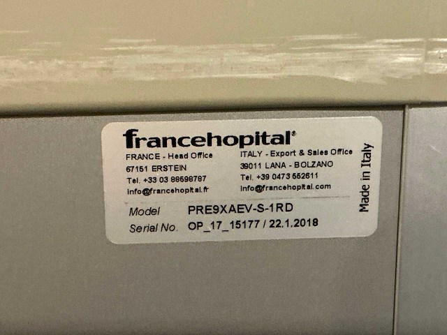 Francehopital pre9xaev-s-1rd linnen-/distributiewagen - afbeelding 4 van  8