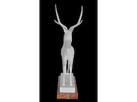 François pompon - grand cerf - brons - afbeelding 6 van  9