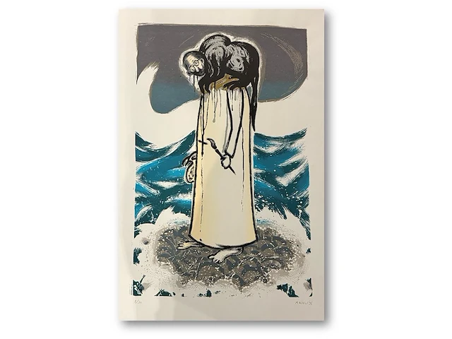 Frank maieu - gesigneerde ed. - afbeelding 1 van  1