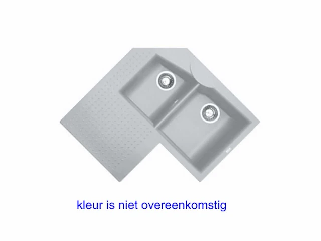 Franke admiral adg 621 e gp1 hoek spoelbak - afbeelding 1 van  4