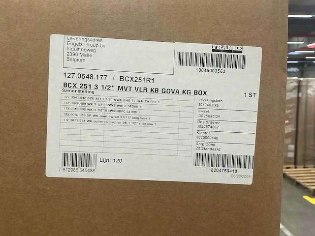 Franke bcx251r1 spoelbak - afbeelding 3 van  3
