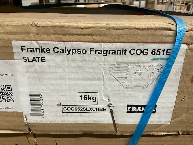 Franke calypso cog 651 zw1 spoelbak - afbeelding 4 van  4