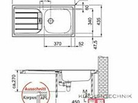 Franke esn614 nova - afbeelding 3 van  4