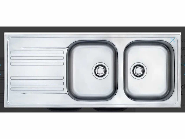 Franke euroform efx 621 1 spoelbak - afbeelding 1 van  4
