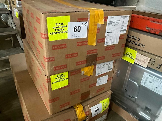 Franke kbg1103400x1 wastafel (2x) - afbeelding 2 van  3