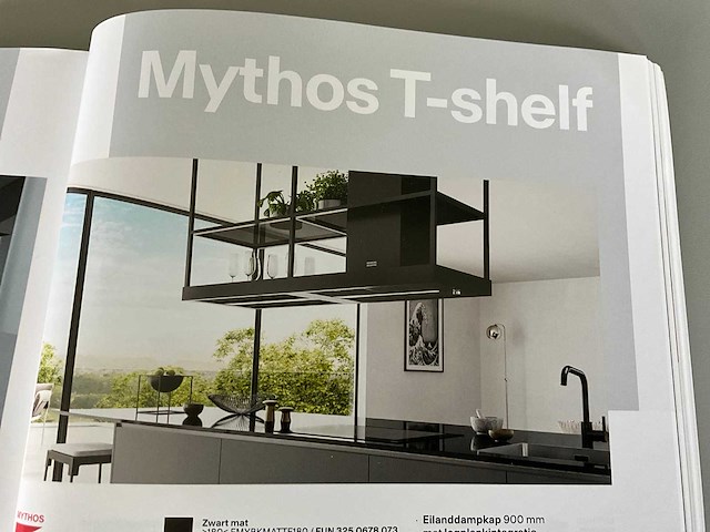 Franke mythos t-shelf eilanddampkap - afbeelding 10 van  10