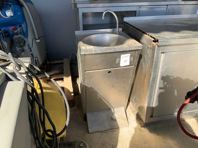 Franke rvs handenwasser - afbeelding 1 van  5