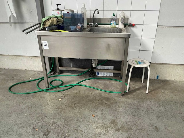 Franke rvs spoeltafel - afbeelding 2 van  3