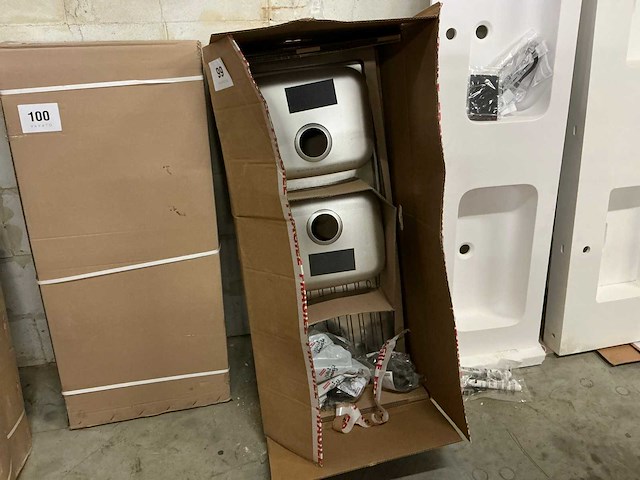 Franke rvs wastafeltablet - afbeelding 1 van  5