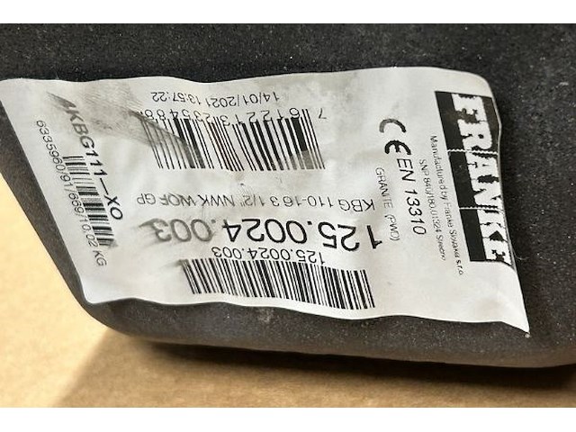 Franke spoeltafel - afbeelding 3 van  4