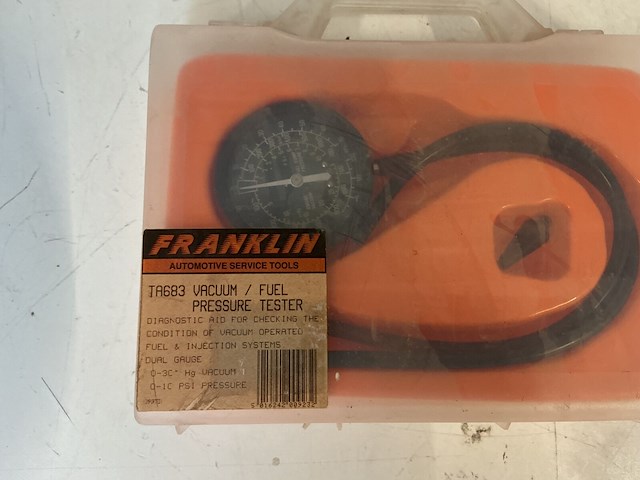 Franklin ta683 vacuüm- & brandstofdrukmeter set - afbeelding 2 van  4