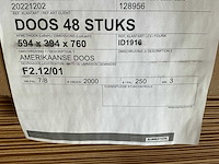 Frano pallet kartonnen doos (7x) - afbeelding 3 van  3